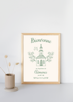 Affiche bienvenue