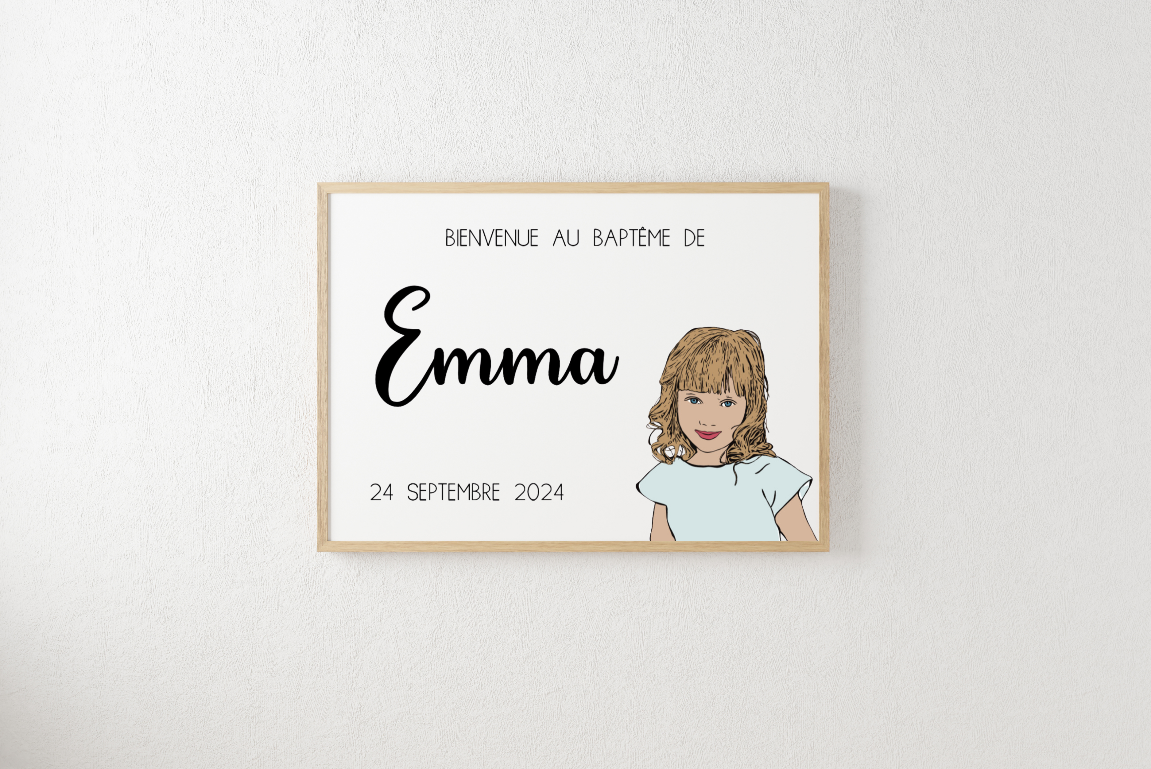 Affiche bienvenue (illustration)