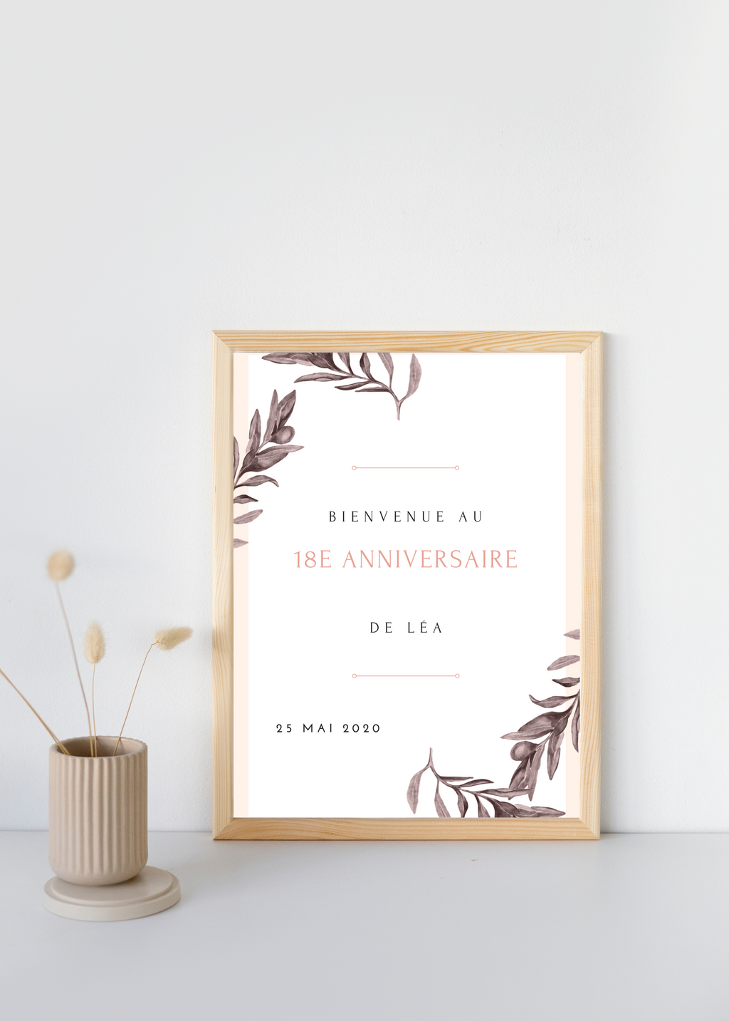 Affiche bienvenue