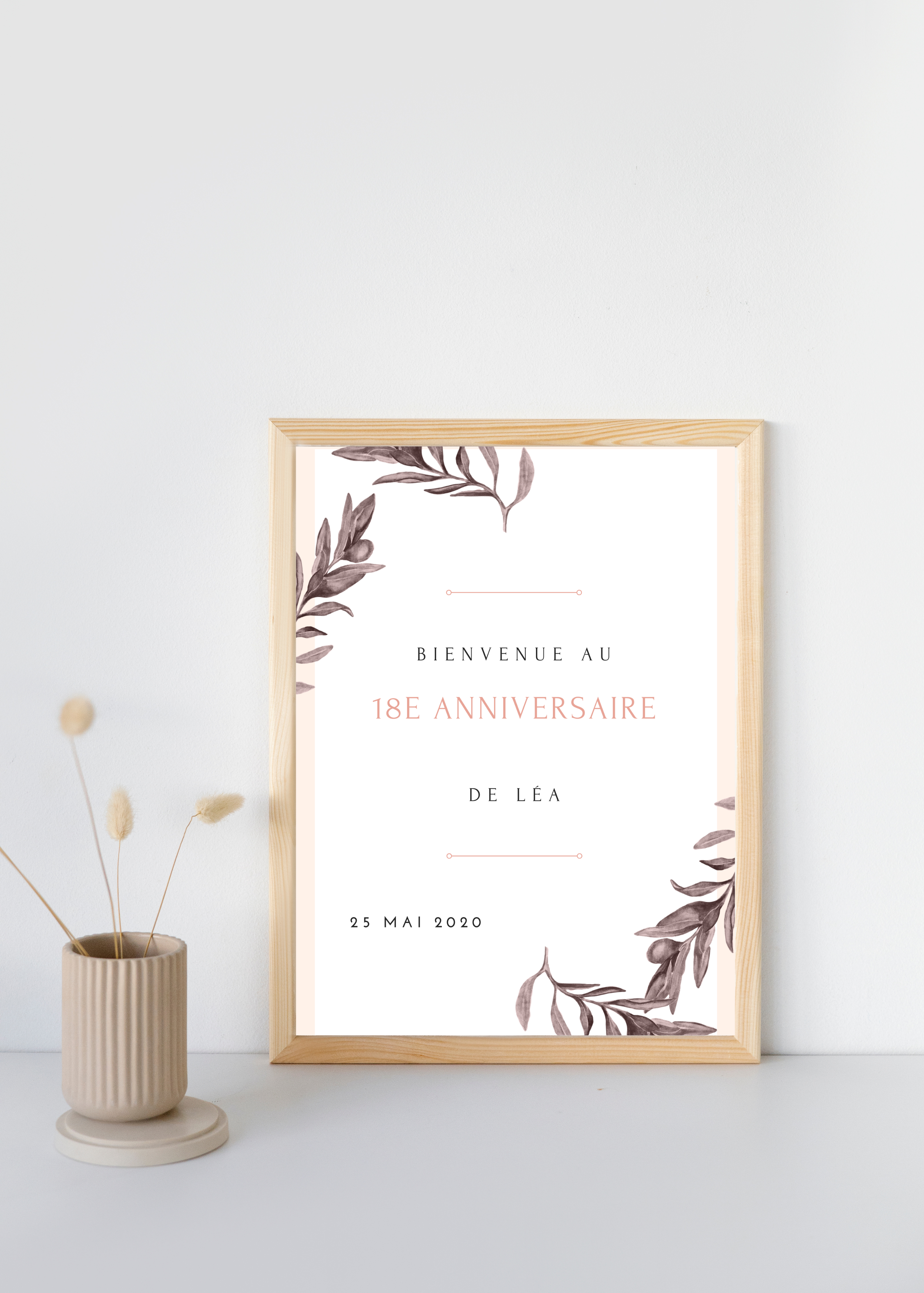 Affiche bienvenue
