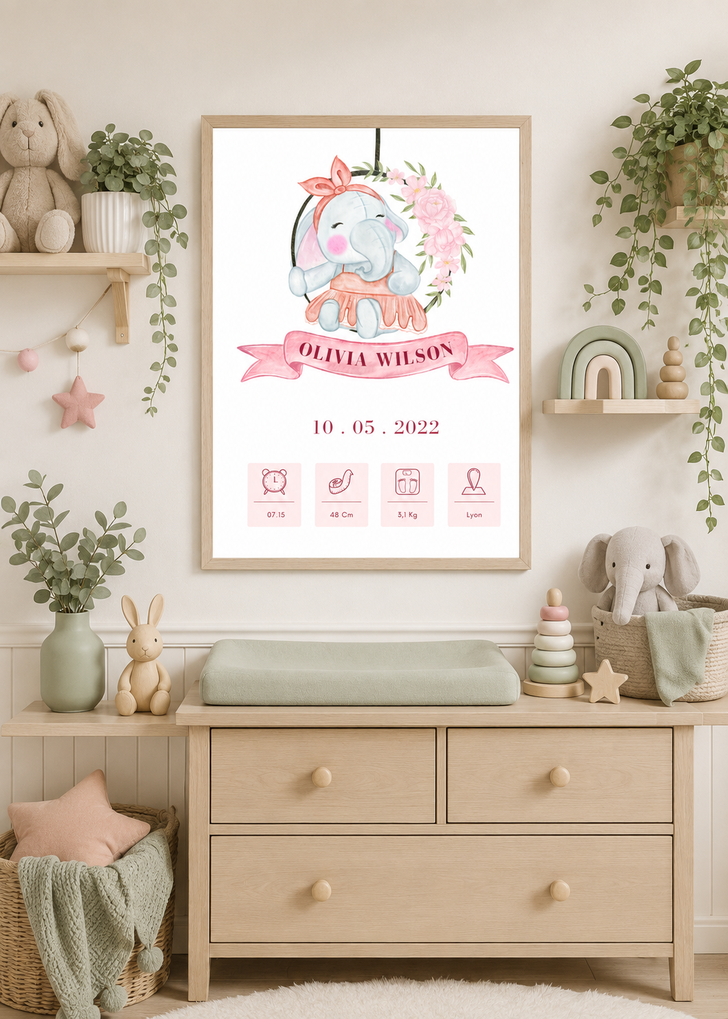 Affiche naissance