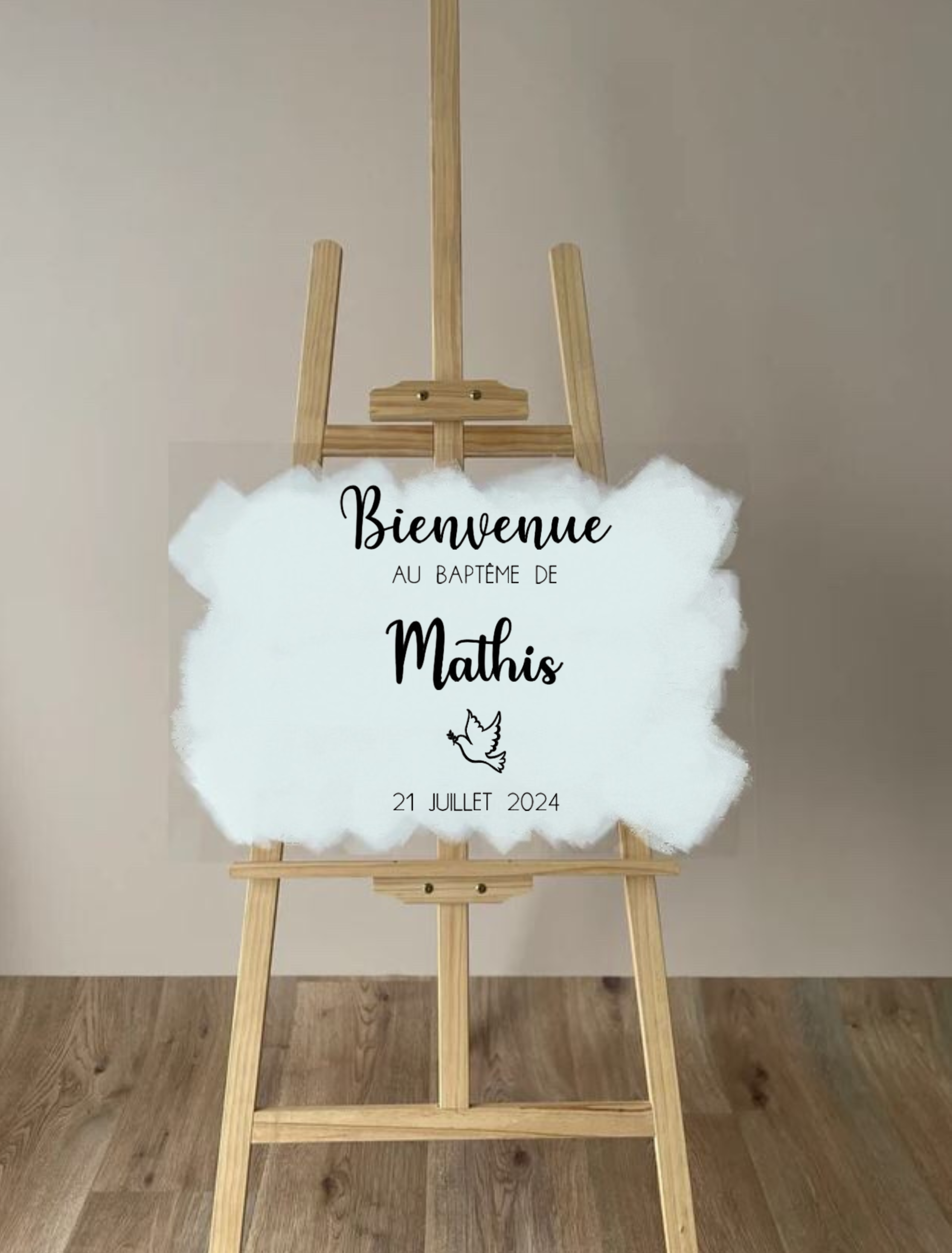 Panneau de bienvenue (baptême)