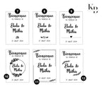 Panneau de bienvenue (mariage)