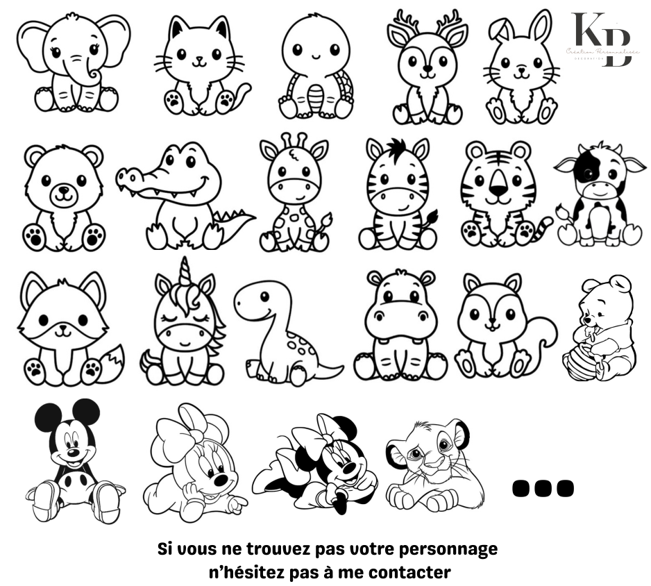 Cadre 3D prénom