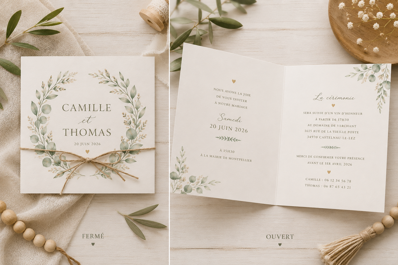 Fairesparts - Invitations