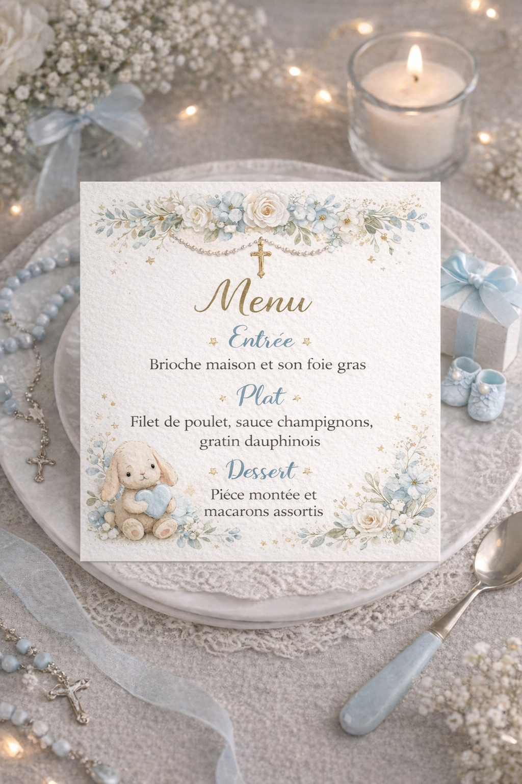 Menu de table