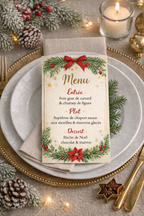 Menu de table